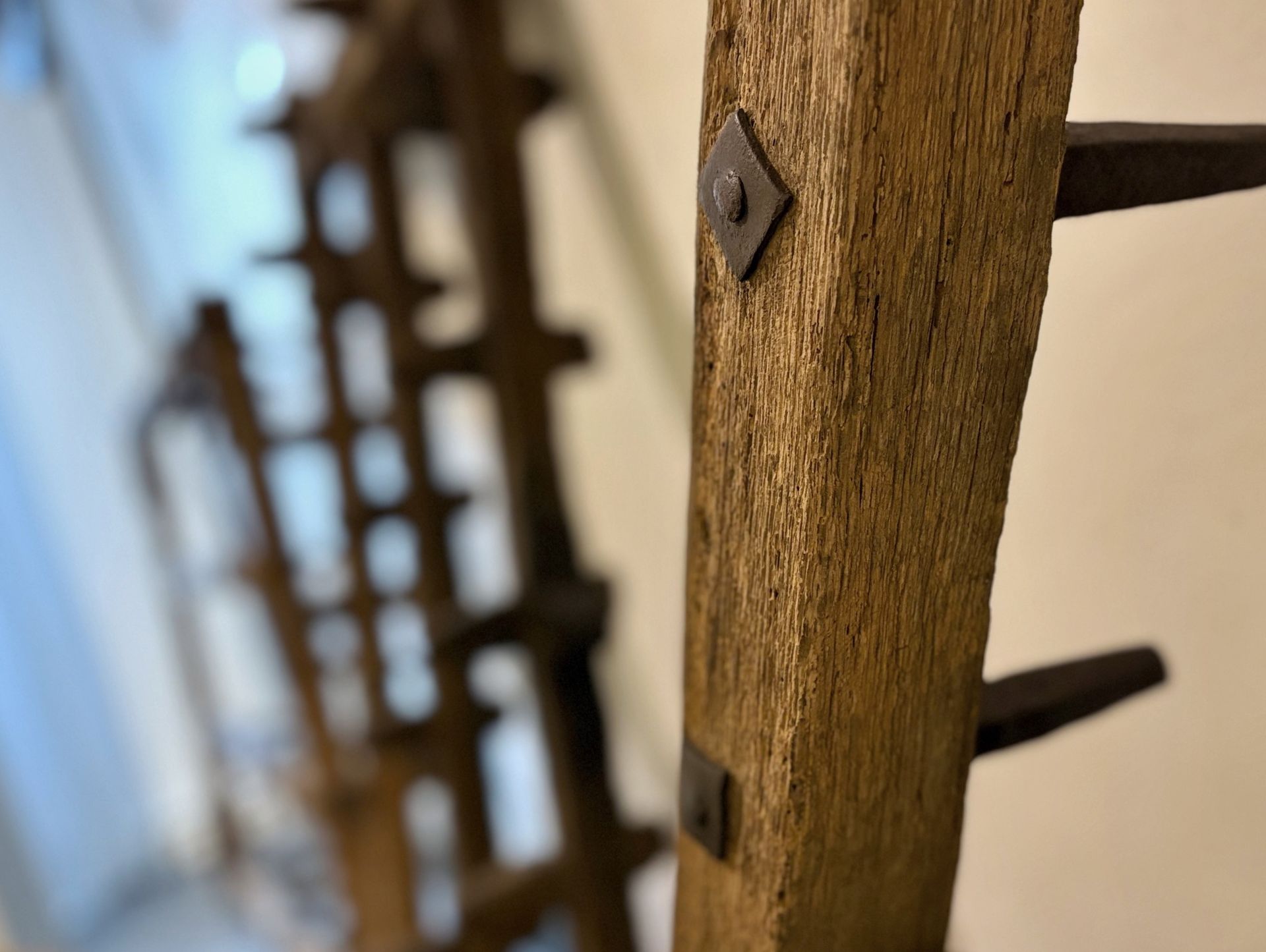 Grade con dentes de ferro