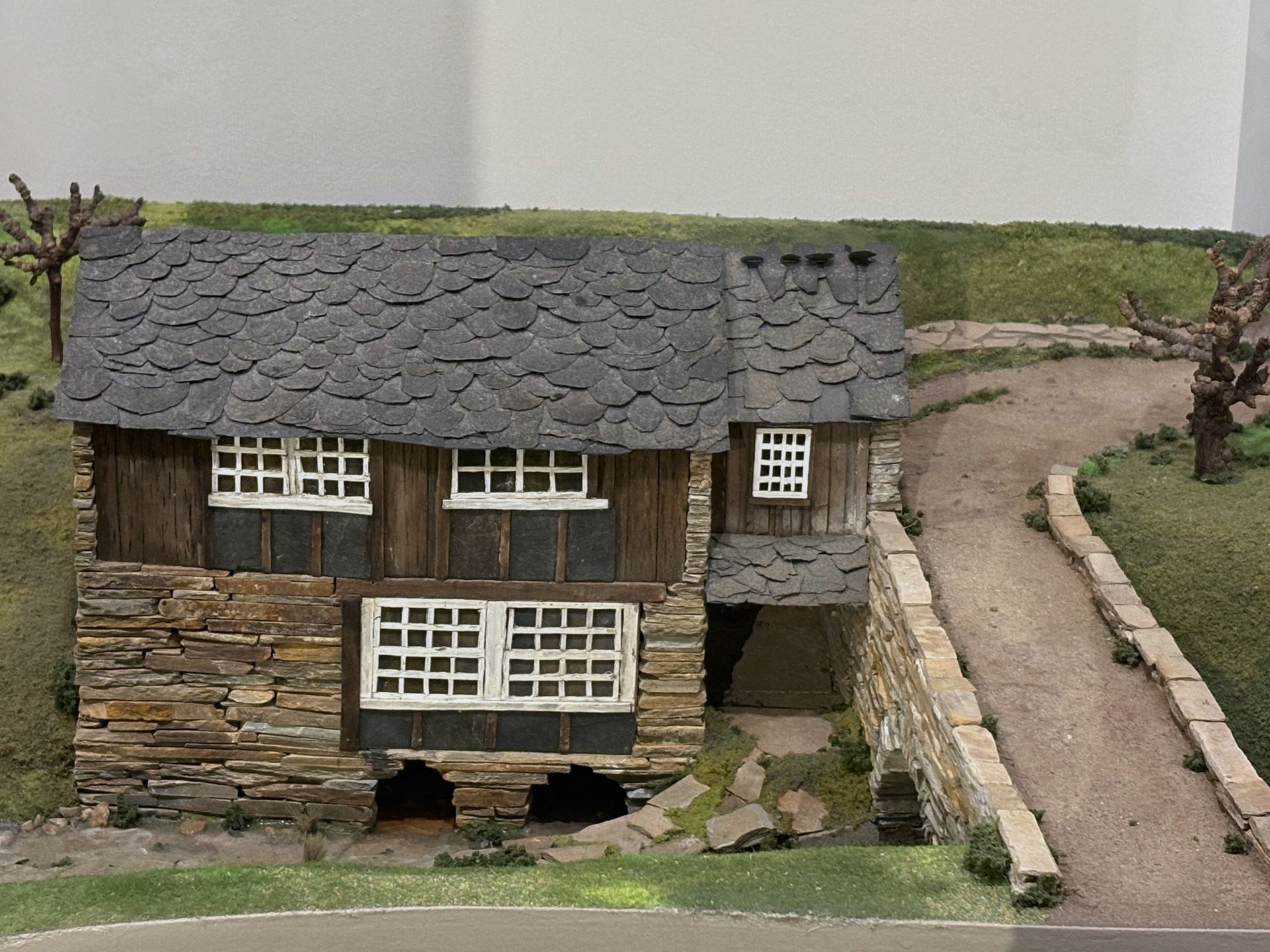 Maqueta muíño da Allonquiña