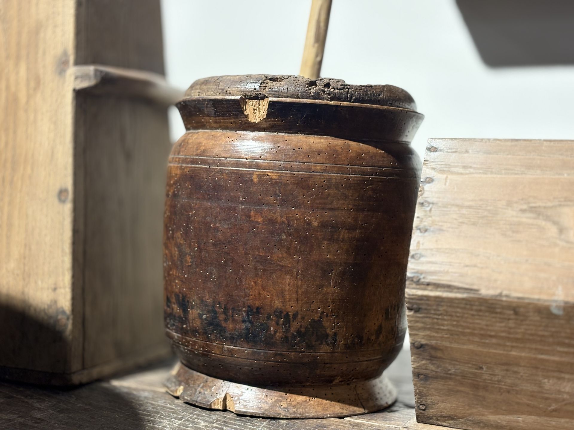 Ola de mazar o leite